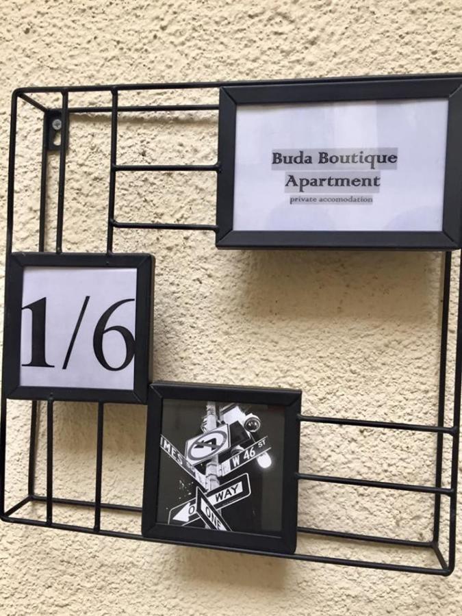 Buda Boutique Apartment Budapest Exterior foto